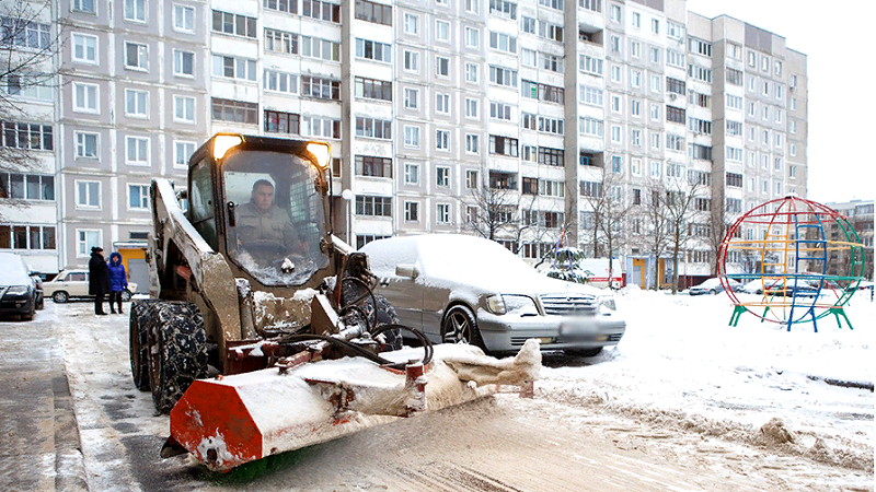 снегоуборочная техника в Минске